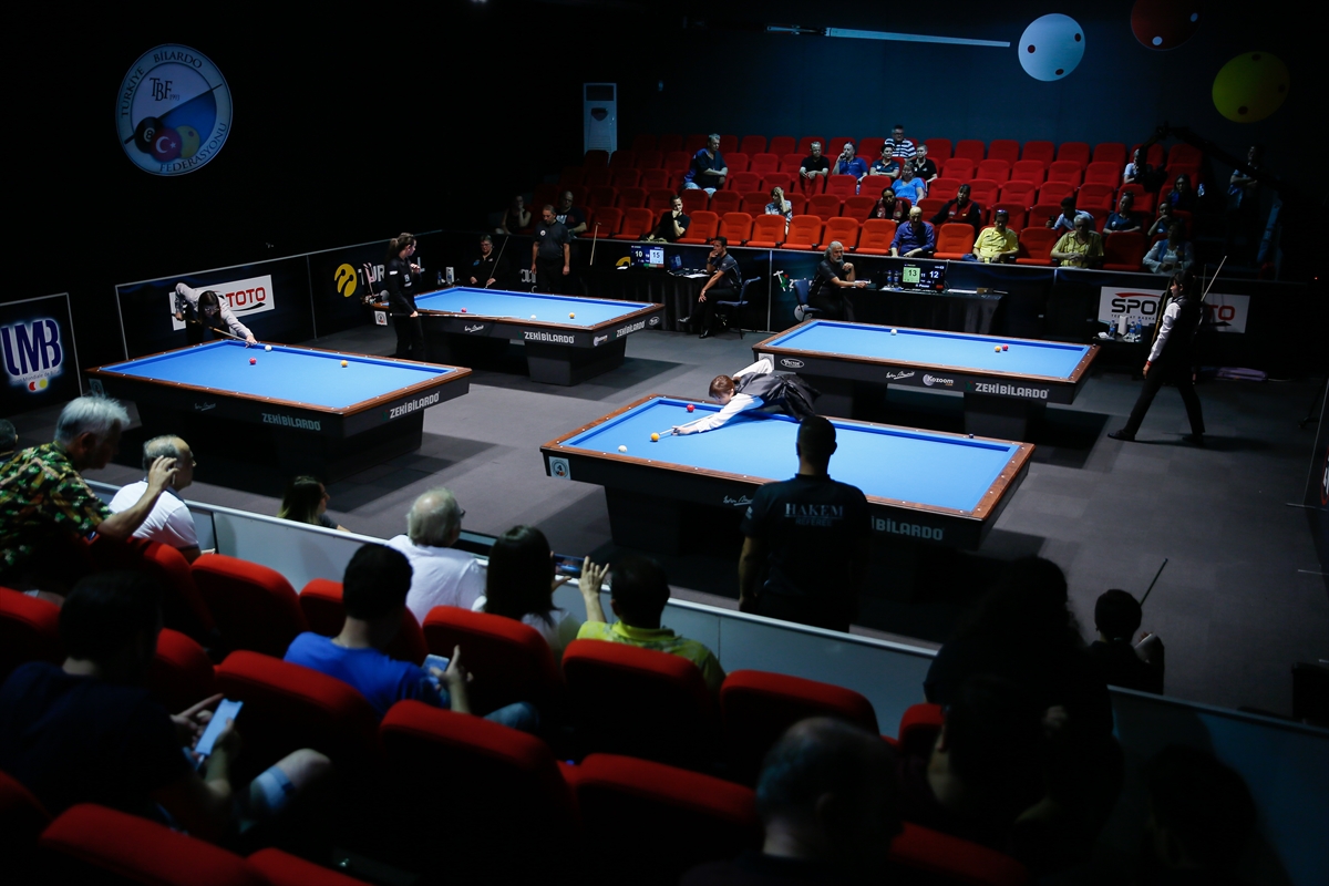 Dünya Kadınlar 3 Bant Bilardo Şampiyonası başladı