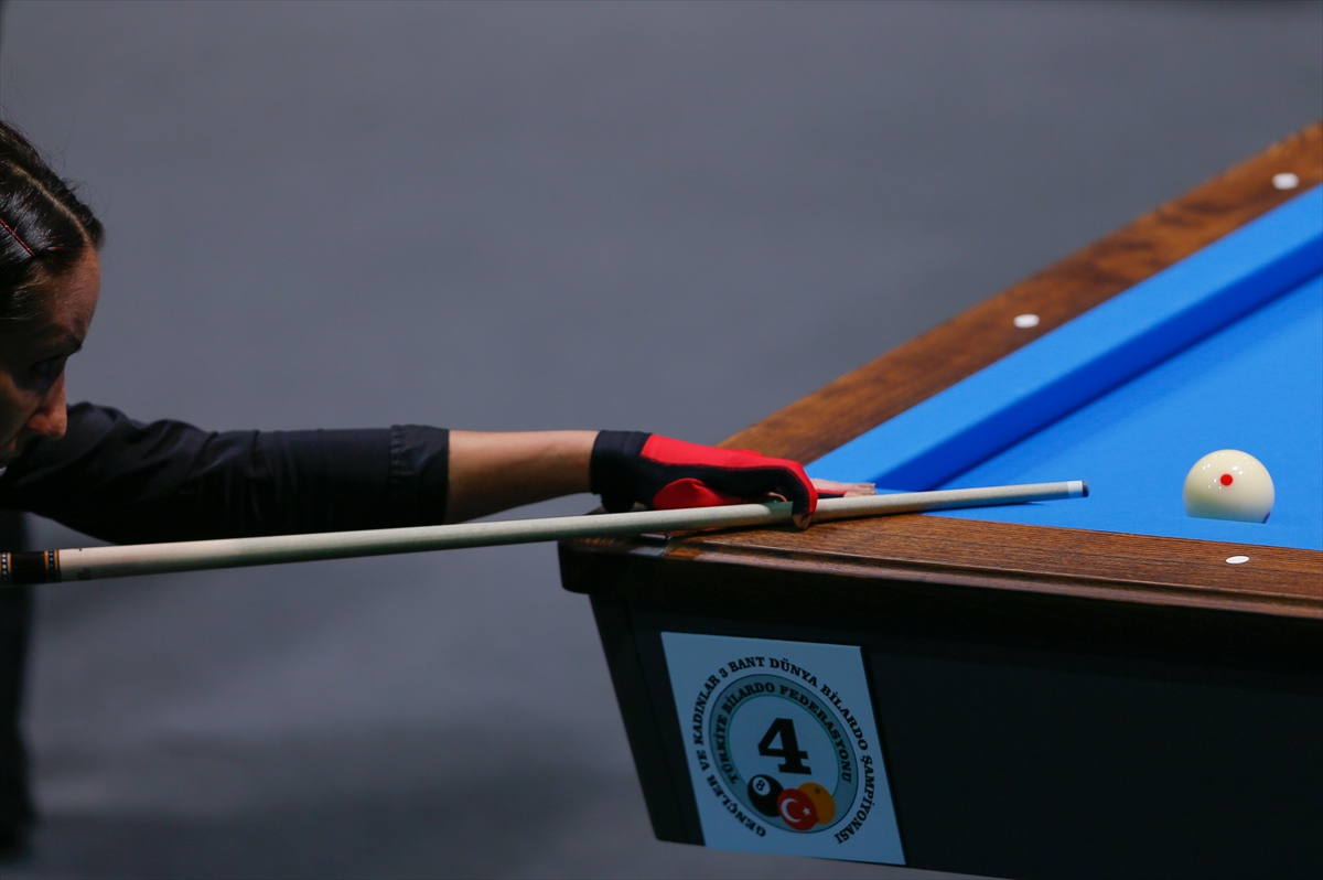 Dünya Kadınlar 3 Bant Bilardo Şampiyonası başladı