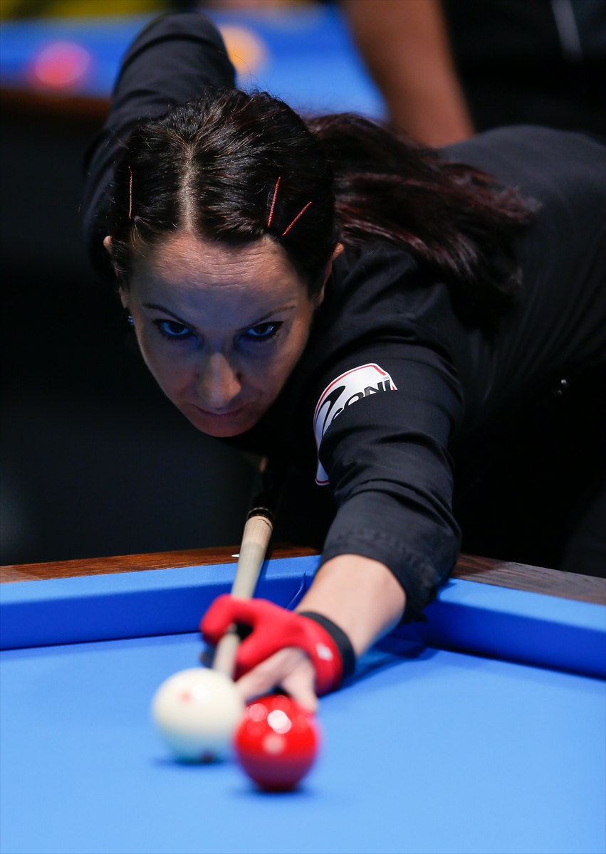 Dünya Kadınlar 3 Bant Bilardo Şampiyonası başladı