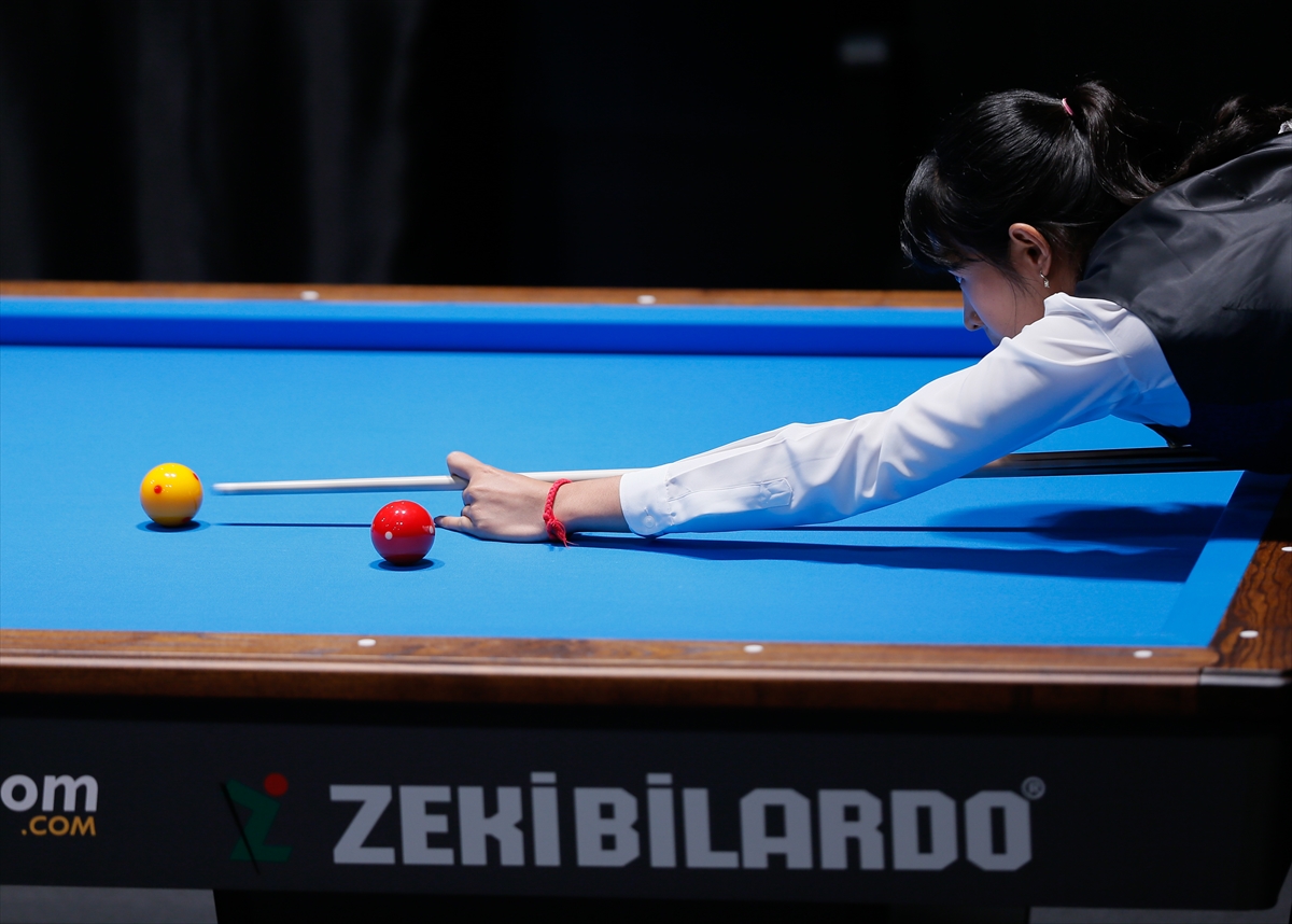 Dünya Kadınlar 3 Bant Bilardo Şampiyonası başladı