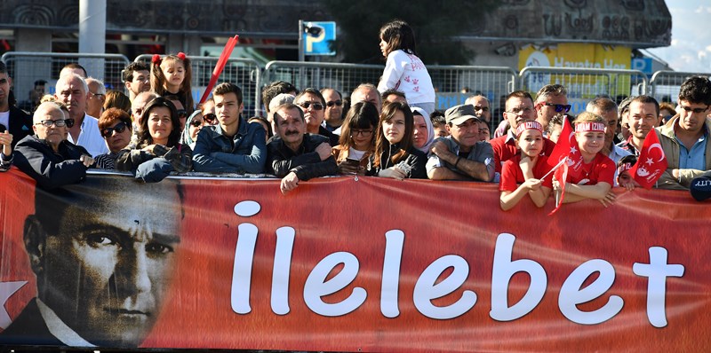 İzmir'de 29 Ekim coşkusu