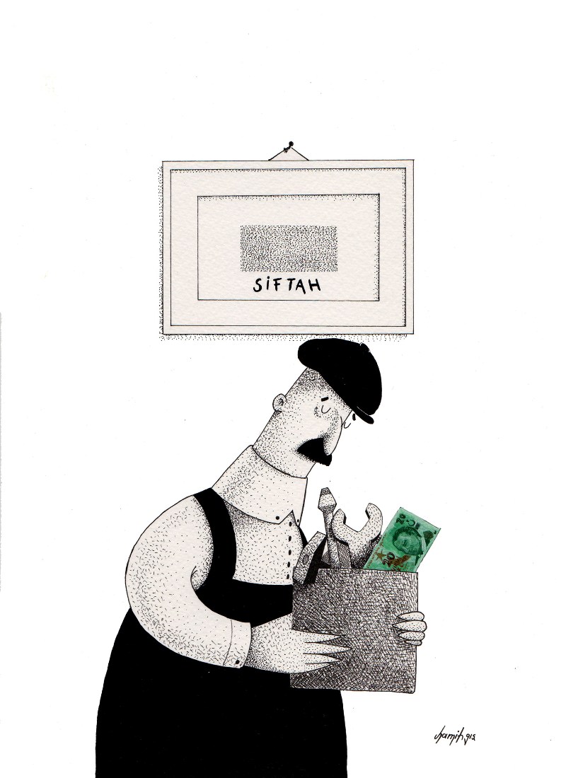 Bayraklı'da yılın en iyi karikatürleri belli oldu