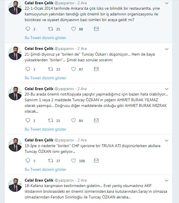 Özkan hakkında şok iddialar!