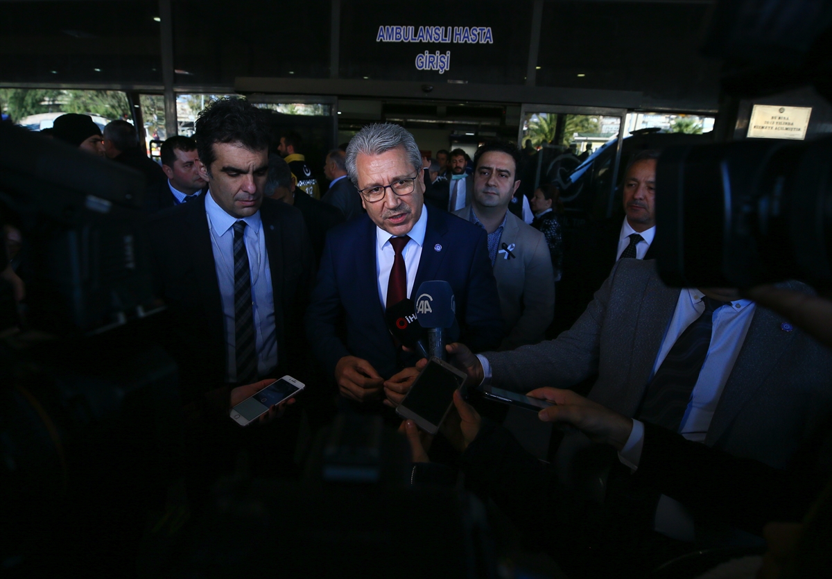 İzmir'de hastanede yangın paniği