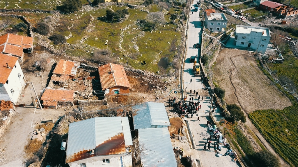 Heyelan bölgesinde tehlike devam ediyor!