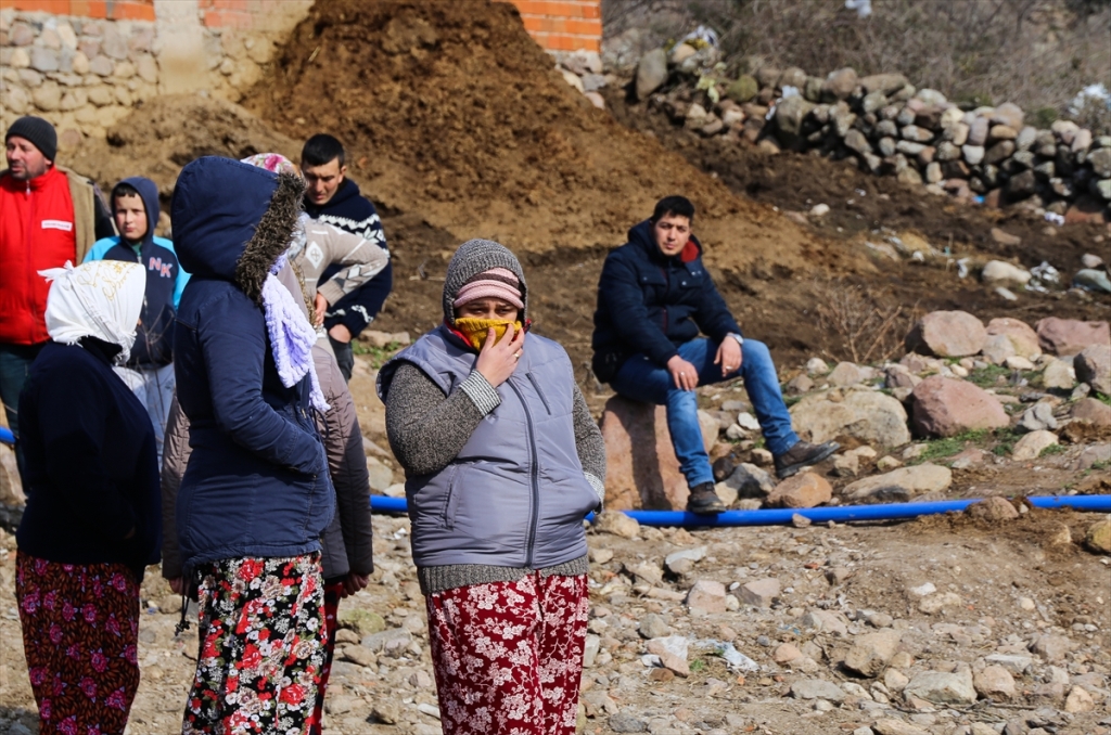 Heyelan bölgesinde tehlike devam ediyor!