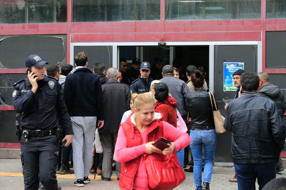 Tepecik Hastanesi'nde yangın paniği