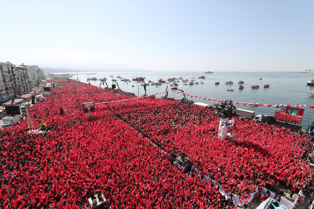 Cumhur İttifakı'ndan İzmir'de gövde gösterisi!