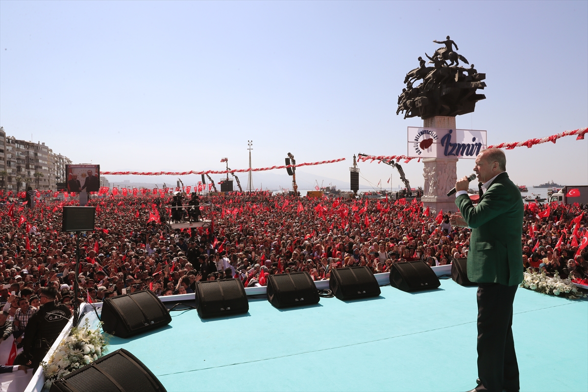 Cumhur İttifakı'ndan İzmir'de gövde gösterisi!