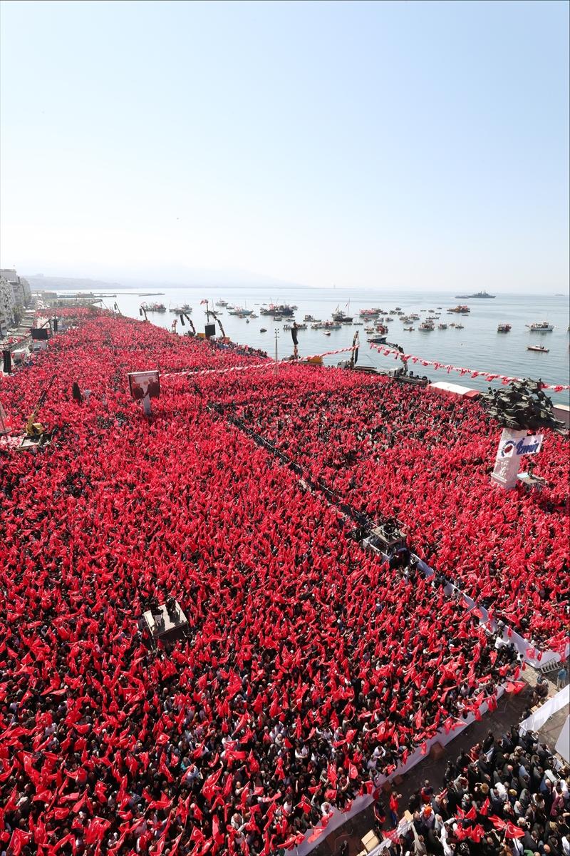 Cumhur İttifakı'ndan İzmir'de gövde gösterisi!