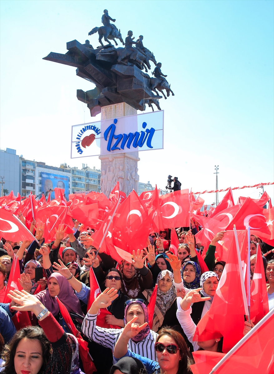 Cumhur İttifakı'ndan İzmir'de gövde gösterisi!