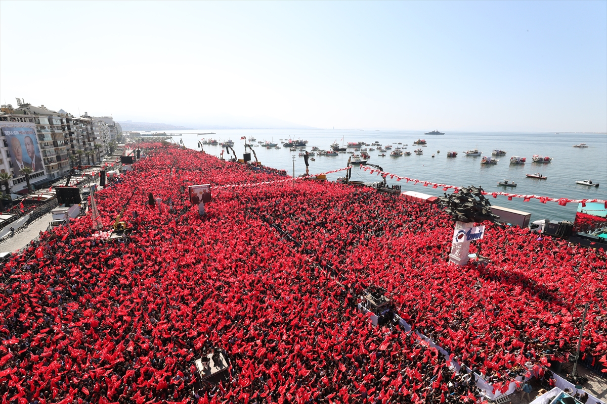 Cumhur İttifakı'ndan İzmir'de gövde gösterisi!