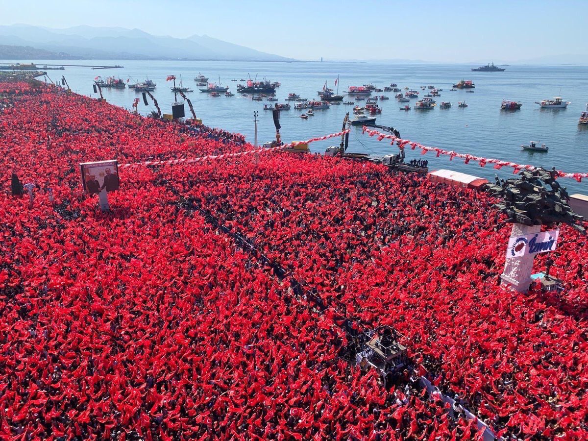 Cumhur İttifakı'ndan İzmir'de gövde gösterisi!