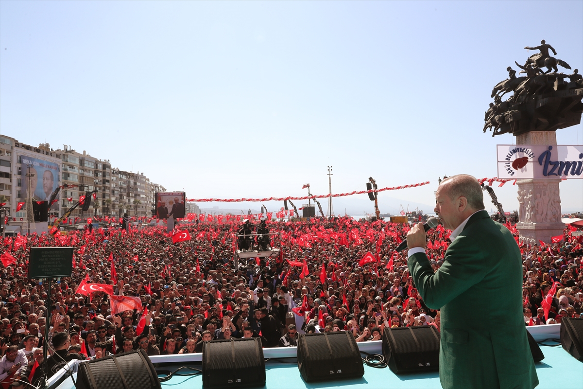 Cumhur İttifakı'ndan İzmir'de gövde gösterisi!