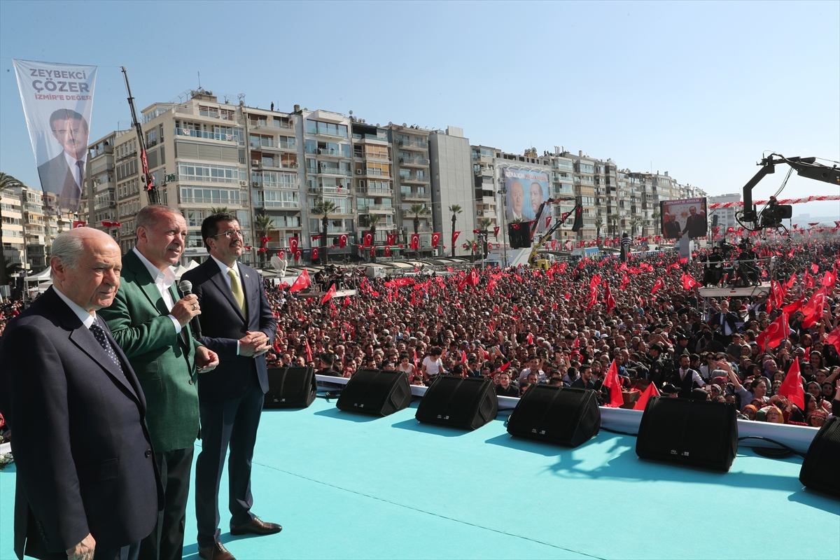 Cumhur İttifakı'ndan İzmir'de gövde gösterisi!