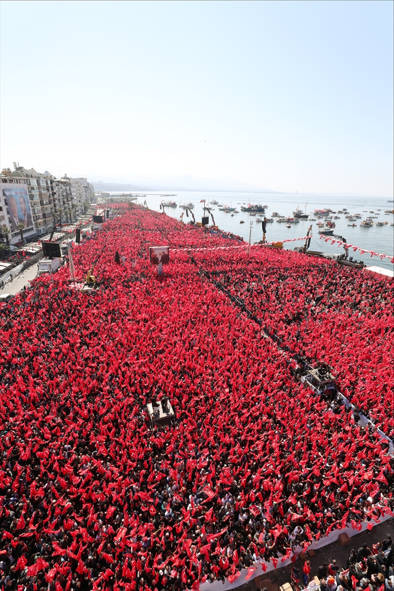 Cumhur İttifakı'ndan İzmir'de gövde gösterisi!