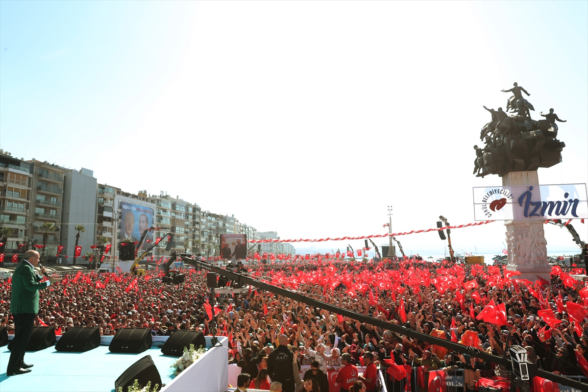 Cumhur İttifakı'ndan İzmir'de gövde gösterisi!