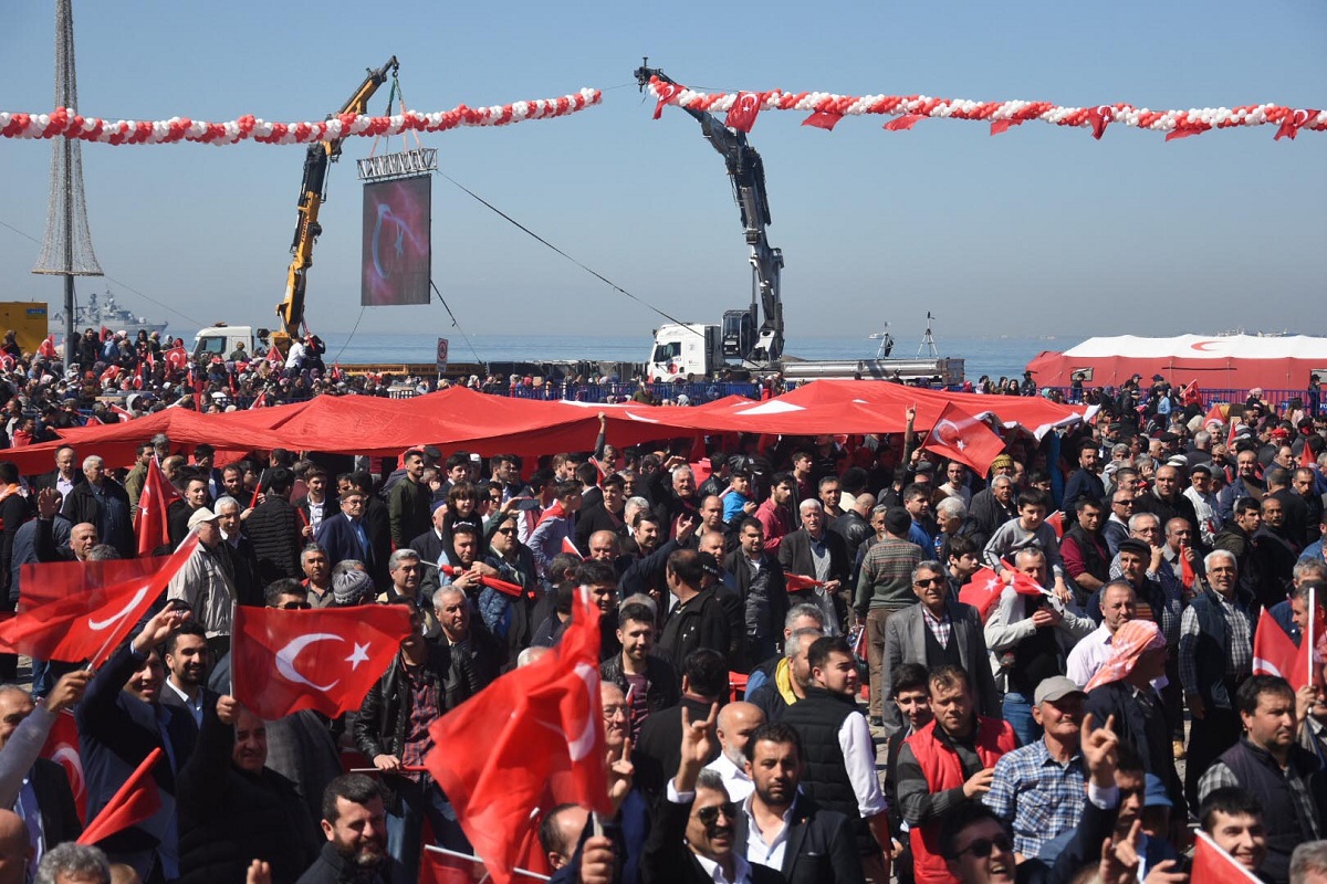 Cumhur İttifakı'ndan İzmir'de gövde gösterisi!