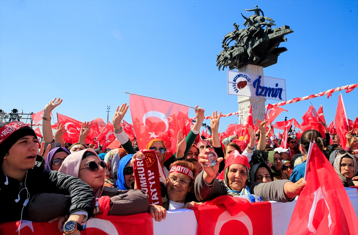 Cumhur İttifakı'ndan İzmir'de gövde gösterisi!