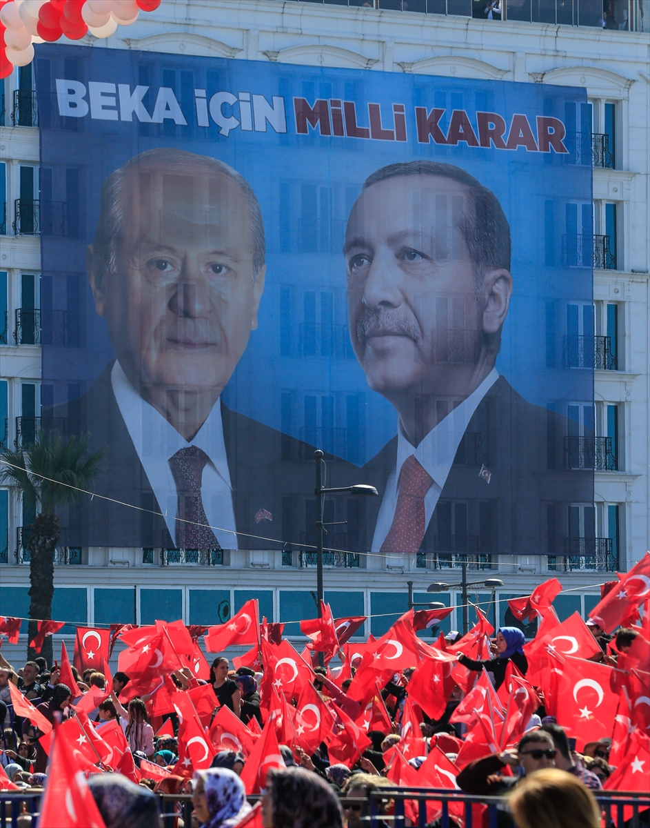 Cumhur İttifakı'ndan İzmir'de gövde gösterisi!