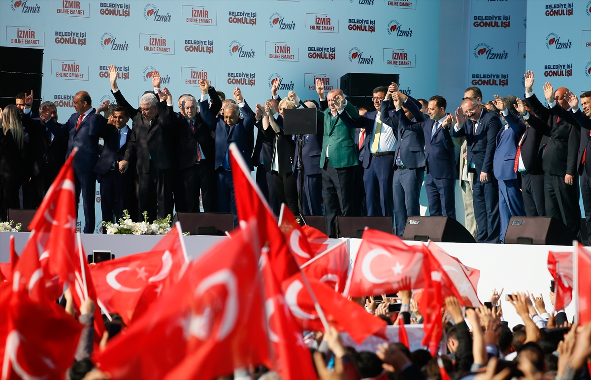 Cumhur İttifakı'ndan İzmir'de gövde gösterisi!