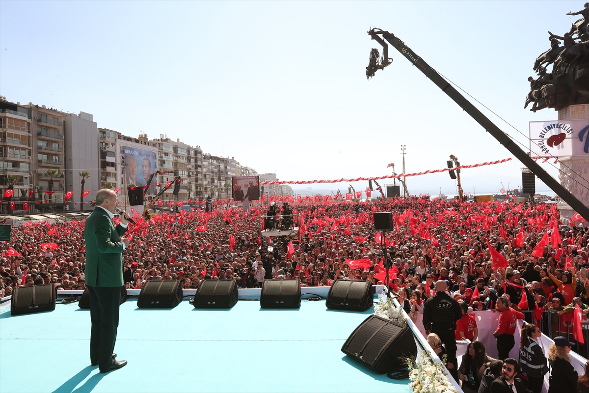 Cumhur İttifakı'ndan İzmir'de gövde gösterisi!