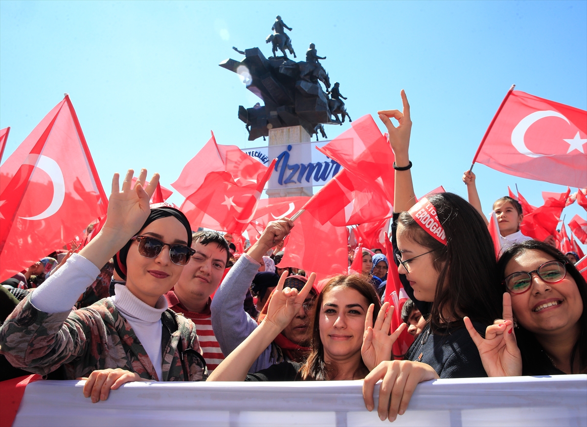 Cumhur İttifakı'ndan İzmir'de gövde gösterisi!