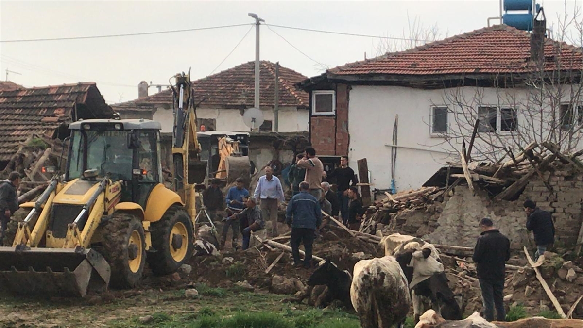 Denizli depreminden ilk fotoğraflar