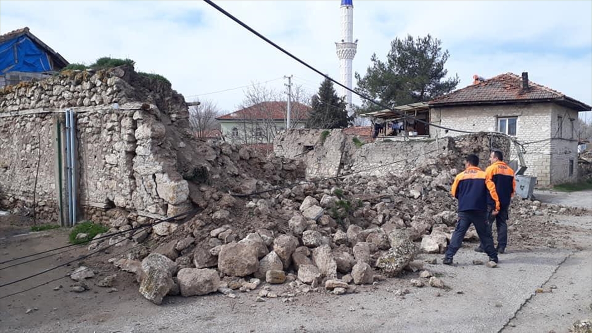 Denizli depreminden ilk fotoğraflar