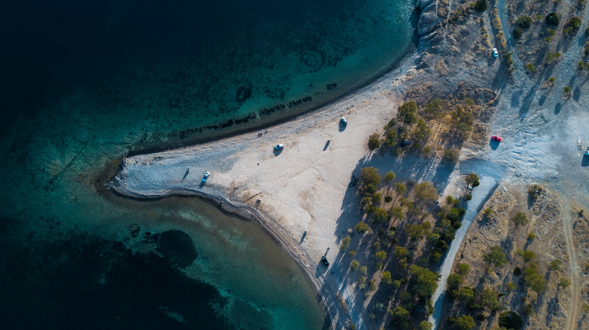 Foça'dan hayran bırakan manzaralar