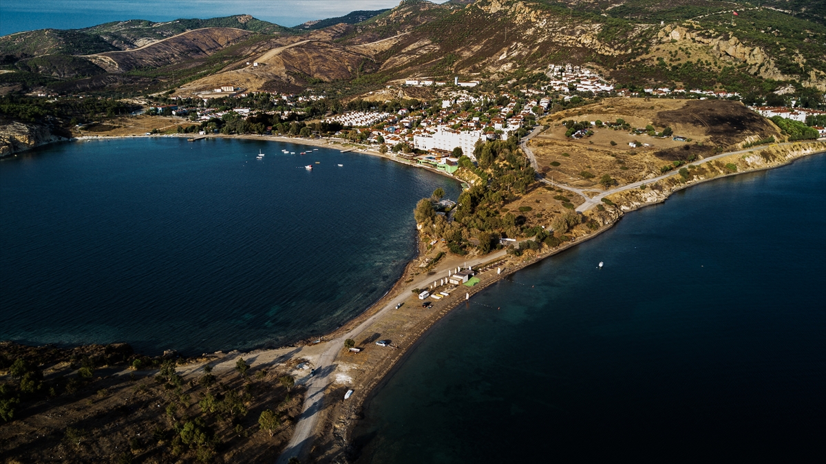 Foça'dan hayran bırakan manzaralar