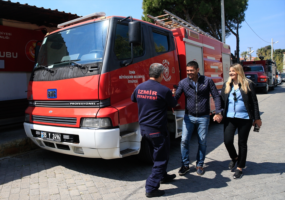 Foça'da itfaiye erliğinden belediye başkanlığına