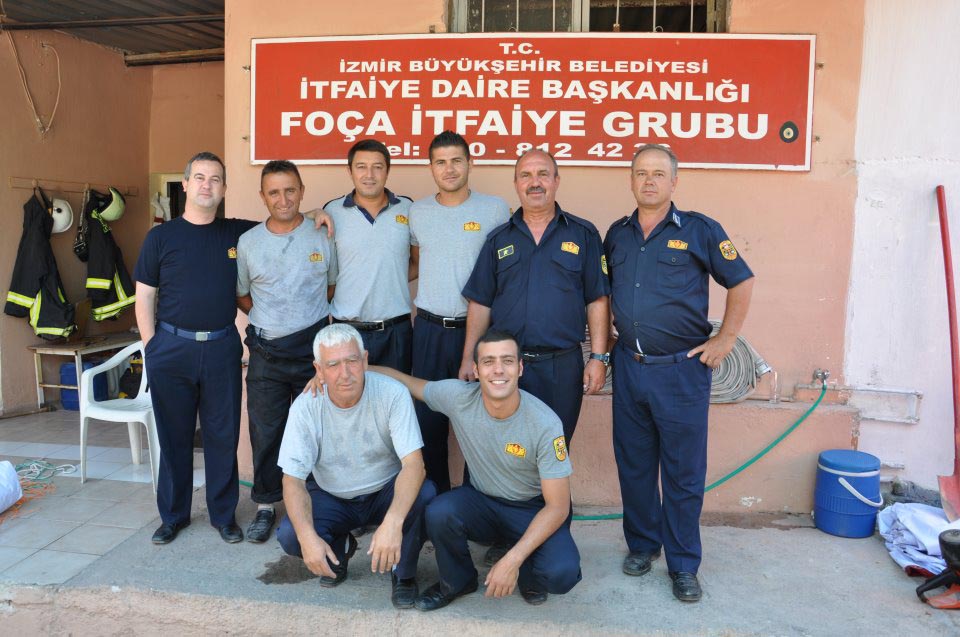 Foça'da itfaiye erliğinden belediye başkanlığına