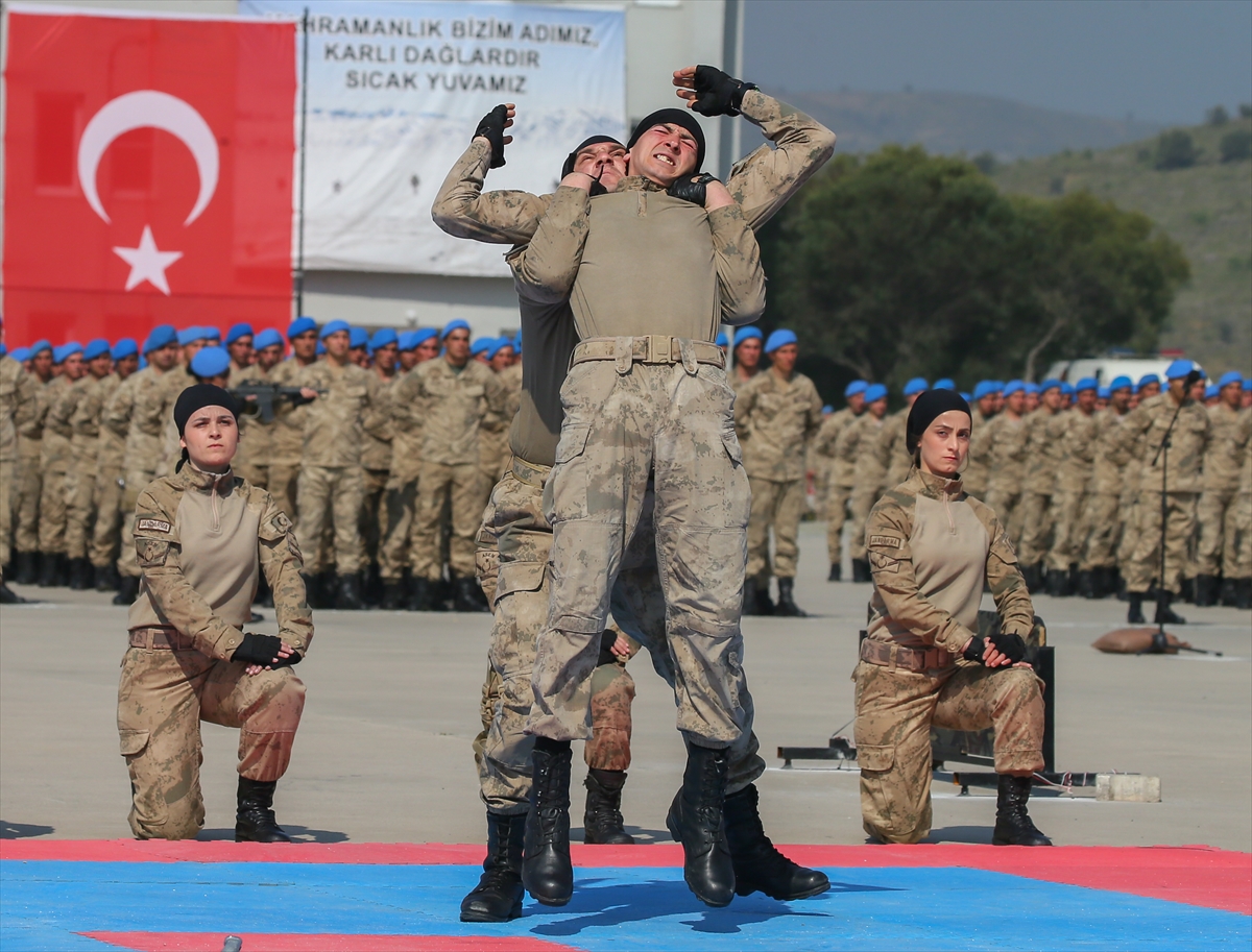 Terörle mücadele için hazırlar...