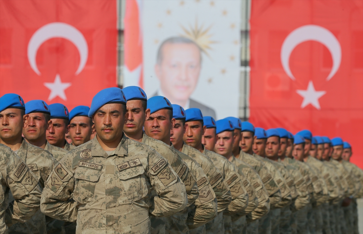 Terörle mücadele için hazırlar...
