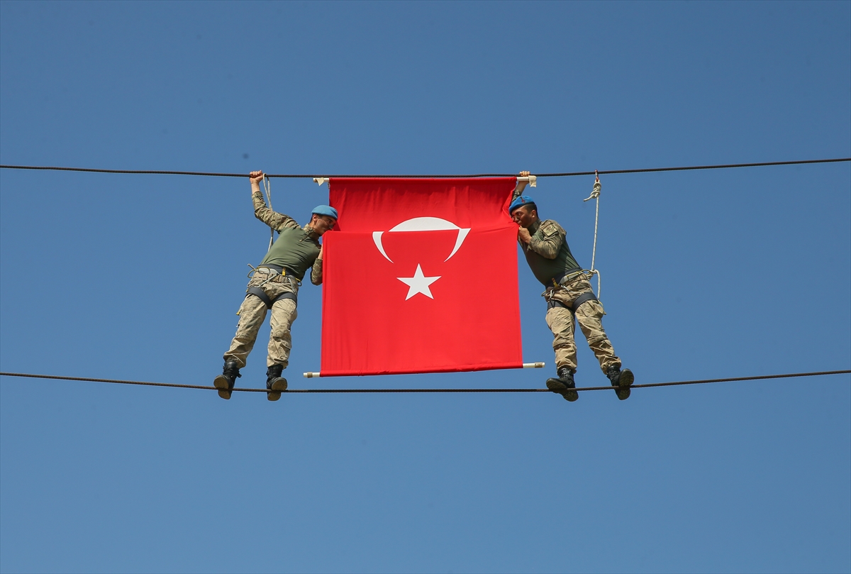 Terörle mücadele için hazırlar...