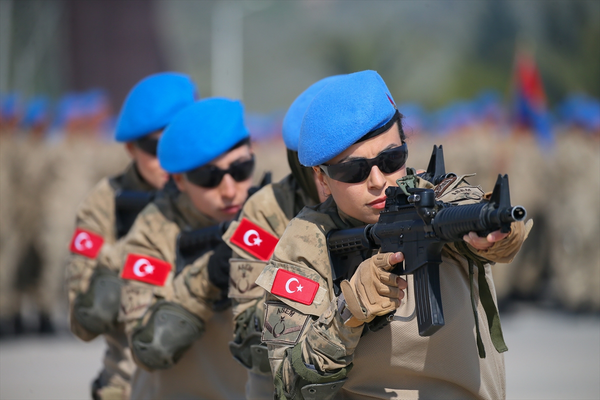Terörle mücadele için hazırlar...