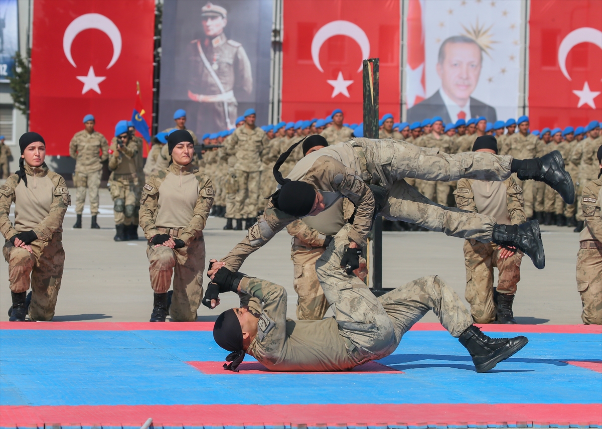 Terörle mücadele için hazırlar...