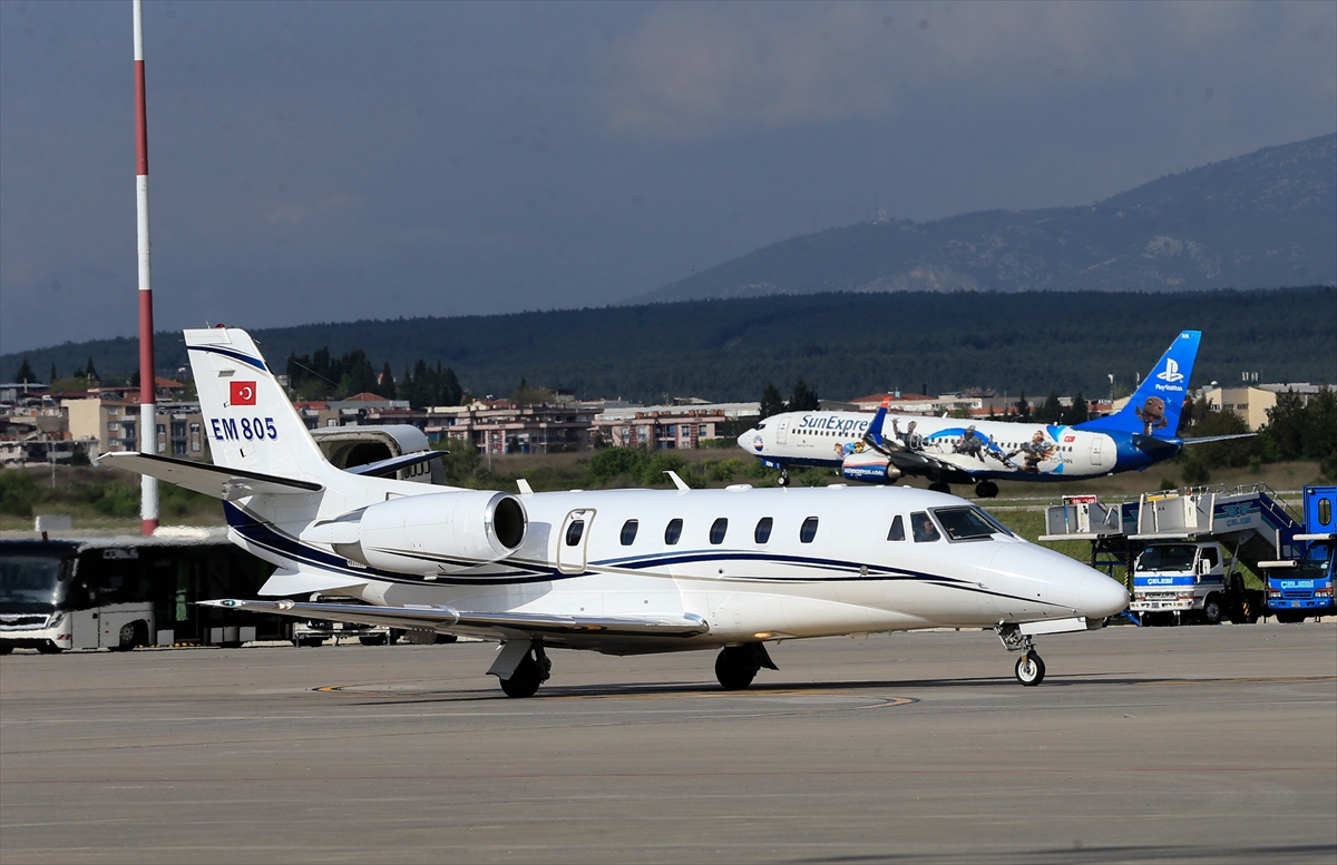 'Baron' jetle İzmir'e getirildi...