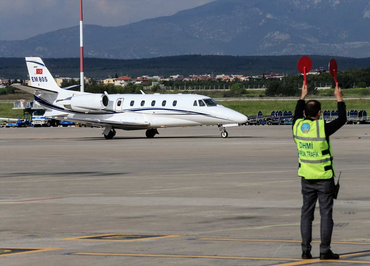 'Baron' jetle İzmir'e getirildi...