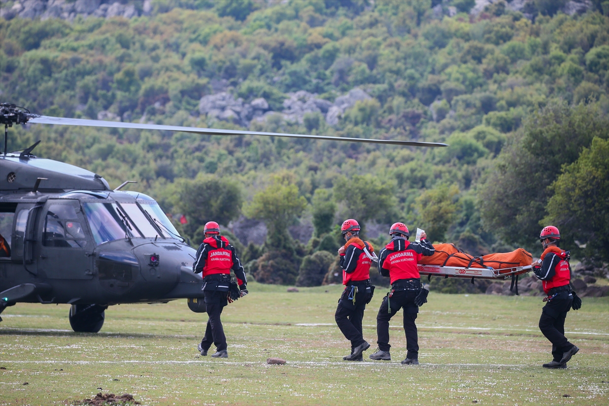 Dumanlı Dağı'nda tatbikat nefes kesti