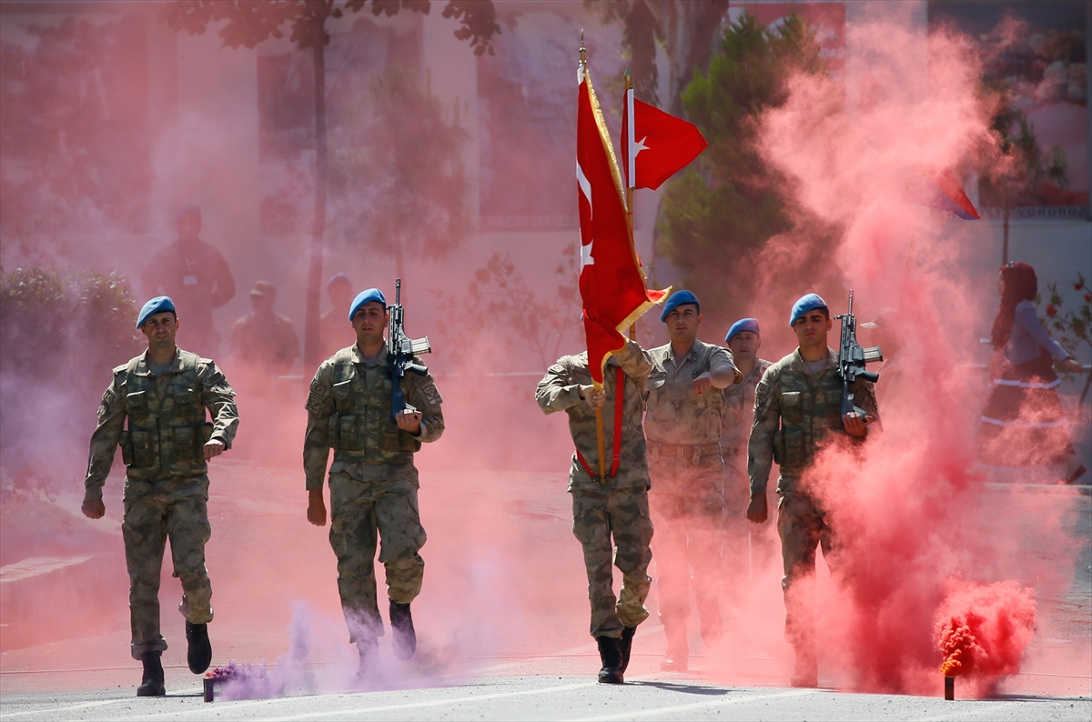 Jandarma asteğmen adayları yemin etti