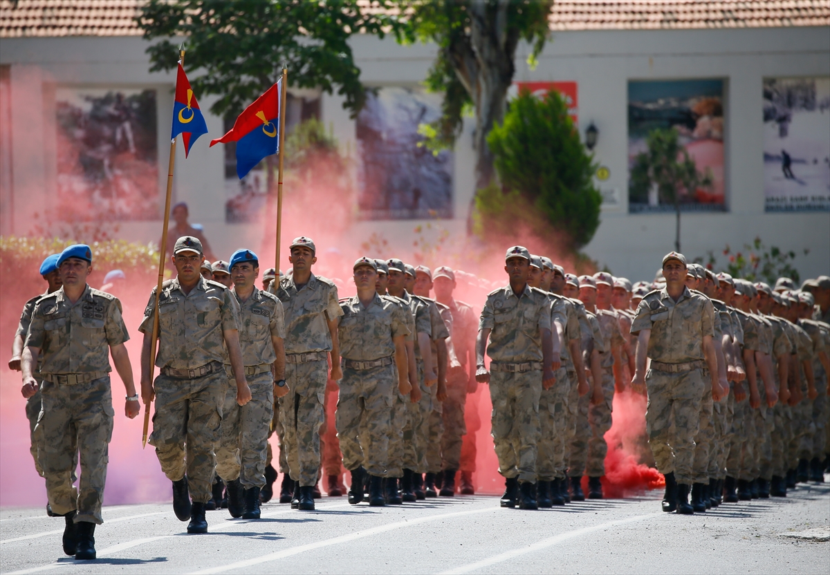 Jandarma asteğmen adayları yemin etti