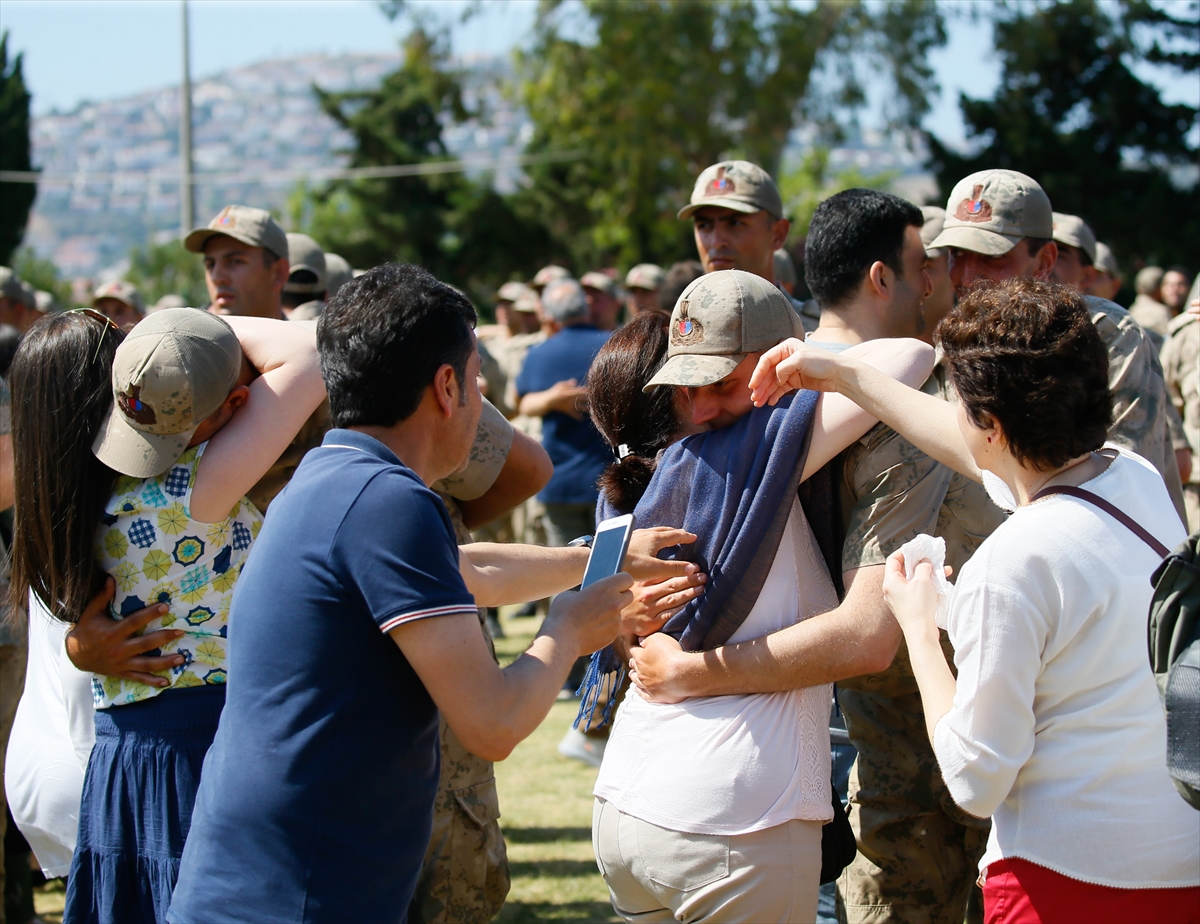 Jandarma asteğmen adayları yemin etti