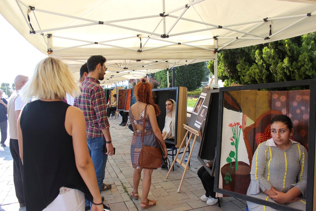 Öğrenciler ünlü sanat eserlerini canlandırdı!