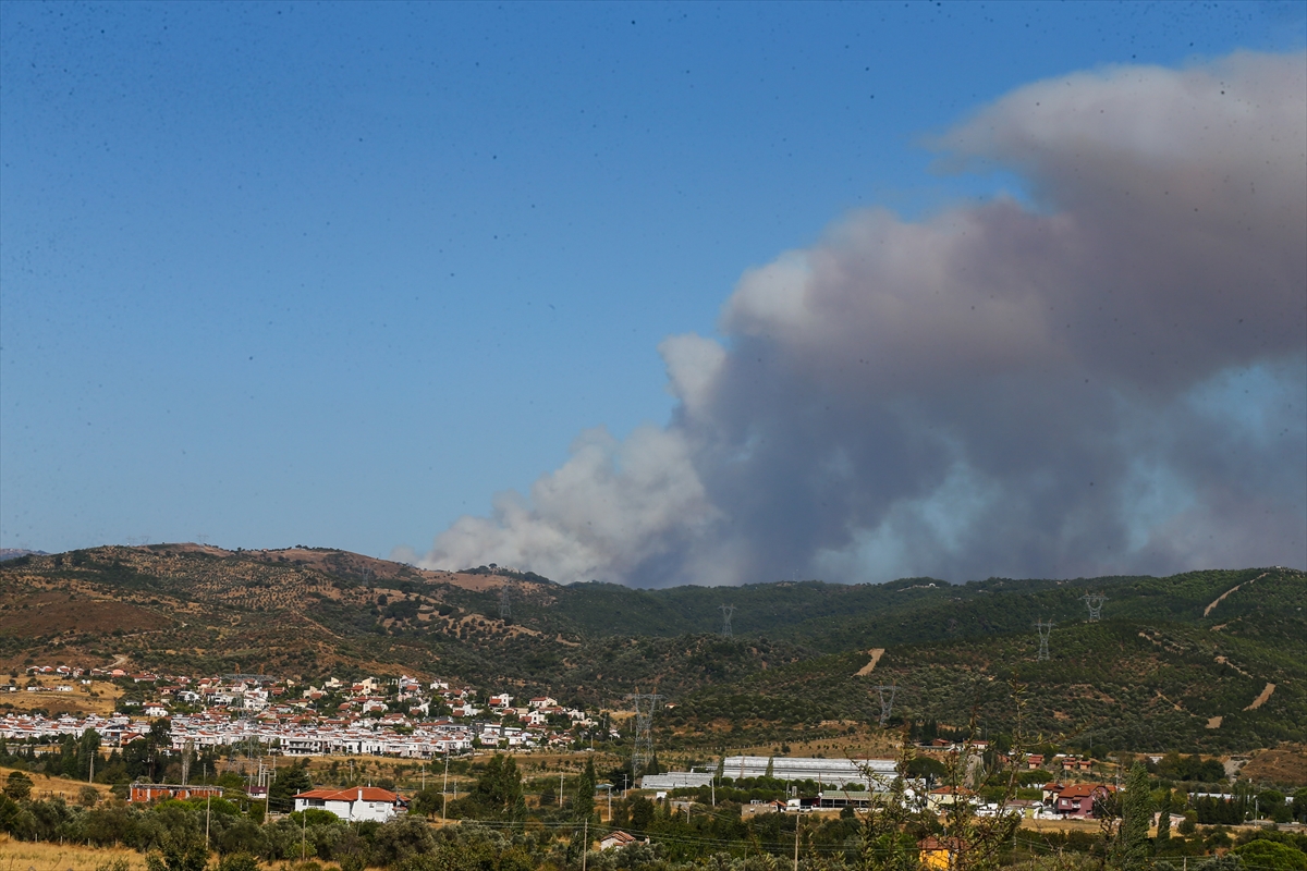 İzmir'deki yangın 3. gününde