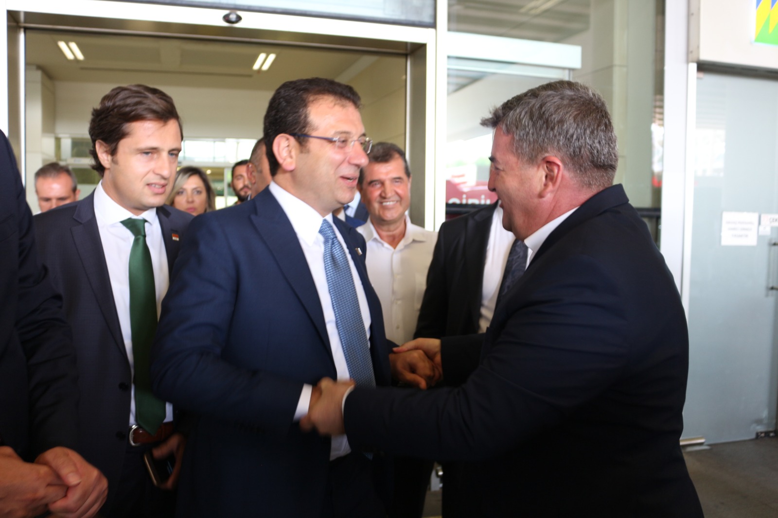 Ekrem İmamoğlu İzmir'de