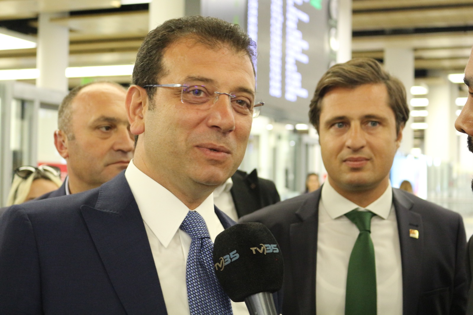 Ekrem İmamoğlu İzmir'de