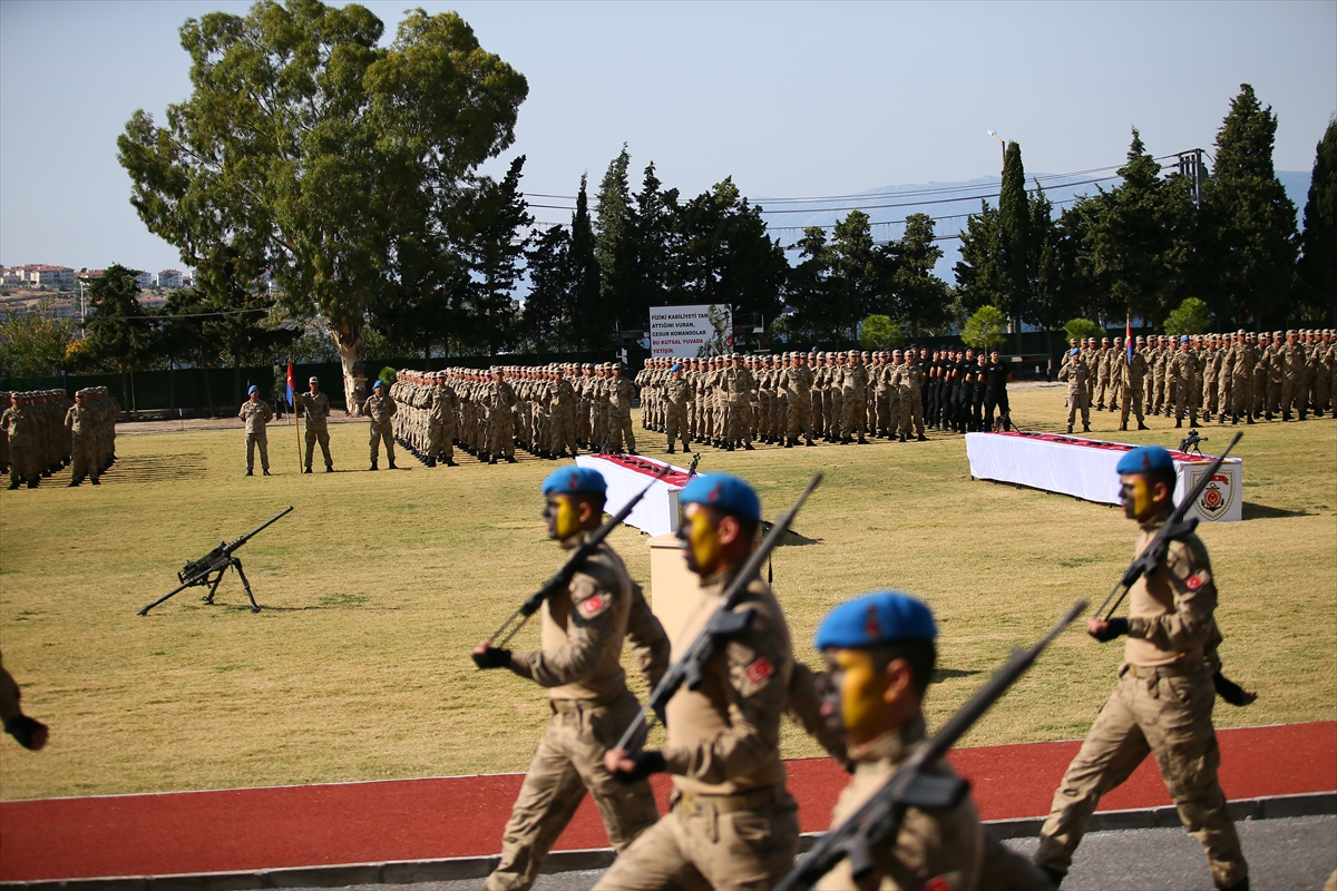 İzmir'de 482 sözleşmeli subay adayı yemin etti