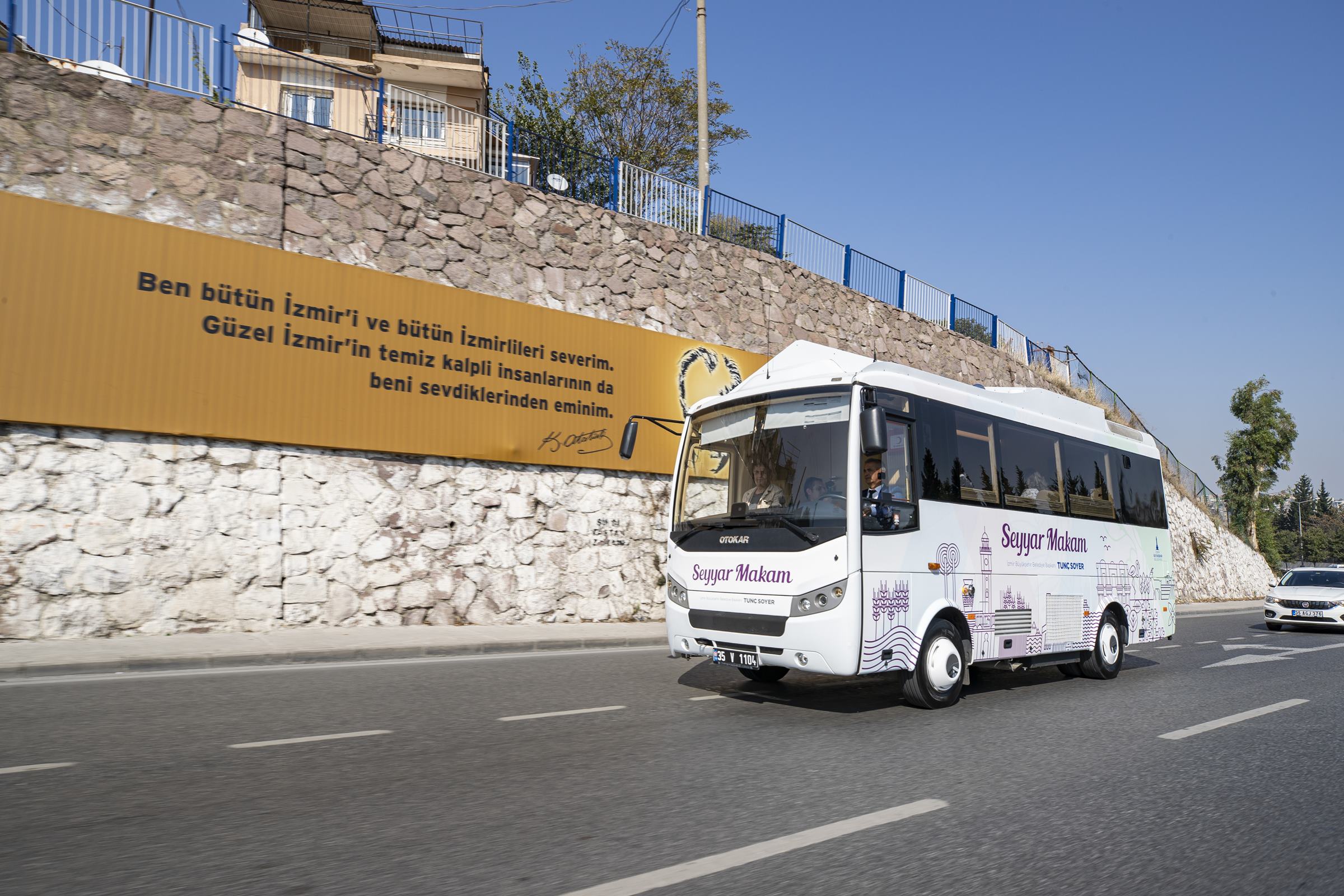 İzmir'de seyyar makam dönemi